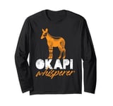 okapi whisperer Design for a lover of animal jokes Long Sleeve T-Shirt