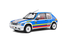 PEUGEOT 205 RALLYE  1.9L SCWAB COLLECTION 1990 SOLIDO 1/18 S1801716