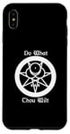 iPhone XS Max Do What Thou Wilt Thelema Crowley Mark of the Beast 666 Case