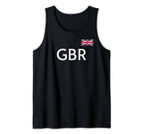 GREAT BRITAIN UNITED KINGDOM FLAG GBR SPORTS ATHLETIC JERSEY Tank Top