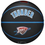 ballons de basket Unisexe, Wilson NBA Team City Collector Oklahoma City Thunder