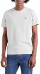 Levi's Men's Ss Original Housemark Tee-Core Chesthit Logo T-Shirt, Light Mist Heather, S