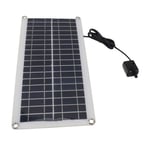 Kit de pompe de fontaine &agrave; eau solaire, pompe &agrave; eau &agrave; panneau solaire polycristallin, &eacute;conomie d'&eacute;nergie &eacute;cologique, DC12V 50W, pour &eacute;tang de jardin