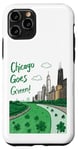 Coque pour iPhone 11 Pro Chicago's St. Paddy's Day Chicago - Shamrock Chicago River