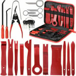 Jalleria - 30PCS Outils pour Garnitures Outils Démontage Installation Garniture Intérieure Outils pour Garnitures Panneau de Porte Autoradio Kit