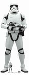 First Order Stormtrooper Rise of Skywalker Official Cardboard Cutout & FREE Mini