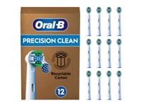 Oral-B Precision Clean , 12 Styck, Vit, 3 Månad (Er), Oral-B, Låda