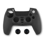 Spartan Gear - Controller Silicon Skin Cover And Thumb Grips (compatible With Playstation 5) (colour: Black)