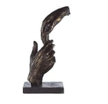 Casablanca Sculpture, Poly, Bronze Colour, Höhe 29 cm