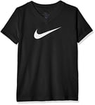 Nike T-Shirt pour Enfant Dry Leg Swoosh Rose/Gris fumé Taille XS