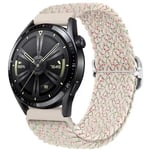 (Amazfit kello 42mmStar väri)Nylon punottu lenkkihihna Samsung Watch 3/4 Active 2 Huawei Watch 3/GT Rannekoru Ranneke Amazfit GTR/Stratos Belt|