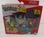 POKEMON BATTLE READY MULTI-PACK FIGURES PIKACHU BLASTOISE CHARMELEON