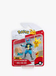 Pokémon Omanyte, Lucario & Pikachu Battle Figure Set, 3 Piece