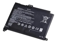 Coreparts - Batteri Til Bærbar Pc (Tilsvarer: Hp Bp02xl, Hp 849569-541, Hp Hstnn-Ub7b) - Litiumpolymer - 2-Cellers - 4.4 Ah - 34 Wh - Svart - For Hp Pavilion Touchsmart 15