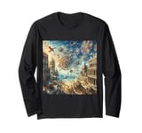 Leonardo Da Vinci Man Long Sleeve T-Shirt