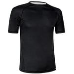 GripGrab Unisex Gripgrab Ride Thermal Short Sleeve Winter Cycling - Anti-odour Bicycle Under-shirt Blac Base Layer, Black, XXL UK