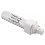 LEDlife G24Q-SMART5 5W LED lampa - HF Ballast kompatibel, DALI dimbar, 180°, Erstat 10W - Dimbar : DALI dimbar, Kulör : Varm