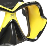 Mares New X Vision Ultra Liquiskin Diving Mask Gul,Svart