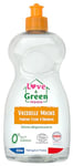 Love & Green Home Liquide Vaisselle mains écologique certifié Dermatest et Ecodétergent par Ecocert. Ultra-dégraissant parfum fleur d'oranger - Fabriqué en France - 500ml