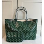 Dogtooth Väska Stor Kapacitet Handväska Mamma Väska Plånbok Gåva Kvinnor Grön-Xin Green green S size