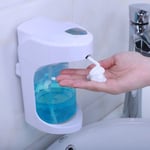 500ml Automatic Foam Soap Dispenser Wall Mounted Liquid Dis White One Size