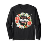 Beste Mama der Welt Saying in Russian Russia Mother's Day Long Sleeve T-Shirt