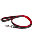 Julius-K9 POWAIR leash - red - 1.2 m with handle - small carabiner