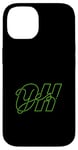 Coque pour iPhone 14 Vert Oh, Yes Green Graphic