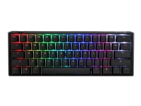 Ducky One 3 Classic Black/White Mini Gaming Tastatur, RGB LED - MX-Speed-Silver (DE)