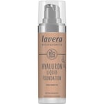 Lavera Smink Ansikte Flytande foundation med hyaluronsyra No. 04 Cool Honey 30 ml (4.300,00 kr / 1 l)