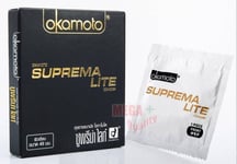 Okamoto Suprema Lite Smooth Condom with Lubricated Size 49mm (Small Size)