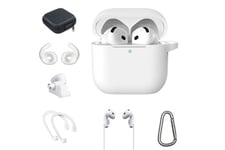 Kit 7 en 1 pour AirPods 4 Blanc