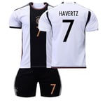 2223 Tyskland VM Hemmatröja Set Nr. 7 Kai Havertz Tröja #28 7 Havertz