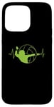 iPhone 15 Pro Max Volleyball Volleyball Player Heartbeat Volleyball Lover Case