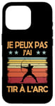 Coque pour iPhone 16 Pro Tir à l'arc archer Arc l'archerie tireur humour 2025