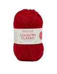 Sirdar Country Classic DK, True Red (871), 50g