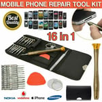 16 In 1 Mobile Phone Repair Tool Kit Screwdriver Set For Iphone 4s 5 5s 5c Ipad