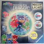 PJ masks 3D puzzle night light Ravensburger ideal christmas gift New sealed