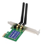 2.4G/5G 300Mbps PCI‑e Dual Band AP Wireless WiFi WLAN Adapter For Laptop