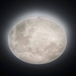 Trio Lighting LED-kattovalaisin Lunar kaukosäätimellä 60 cm
