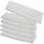 6 x KARCHER WV70 Window Vacuum Cloths Covers Spray Bottle Glass Vac Cleaner Pads