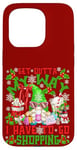 iPhone 15 Pro Cute Christmas Shopping Gnome For Women Funny Friday Saying Case