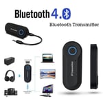 Bluetooth Transmitter Audio Adapter Wireless Stereo Music