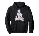 Yoga Meditation Spiritual Body Energy Centres Chakra Pullover Hoodie