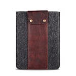 MegaGear Genuine Leather Tablet Sleeve Case for iPad Pro 11 inches, All Generations iPad Air & iPad (Brown, 12.9 Inch)