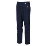 Regatta Mens Highton Stretch Waterproof Overtrousers (Long) Navy