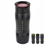 Creano Design Travel Mug 420Ml - Coffee to Go Mug - Keeps 4 Hours Hot/7 Hours Cold, 100% Leak-Proof - 360° Drinking Opening - Pink