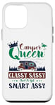 Coque pour iPhone 12 mini Camping-car Queen Classy Sassy Smart Assy Fun Camping