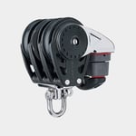 Harken 75mm Triple Ratchamatic Block - Swivel, Cam Cleat