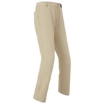 FootJoy Mens Performance Trousers Lightweight Golf Pants Khaki Relaxed FJ 2022